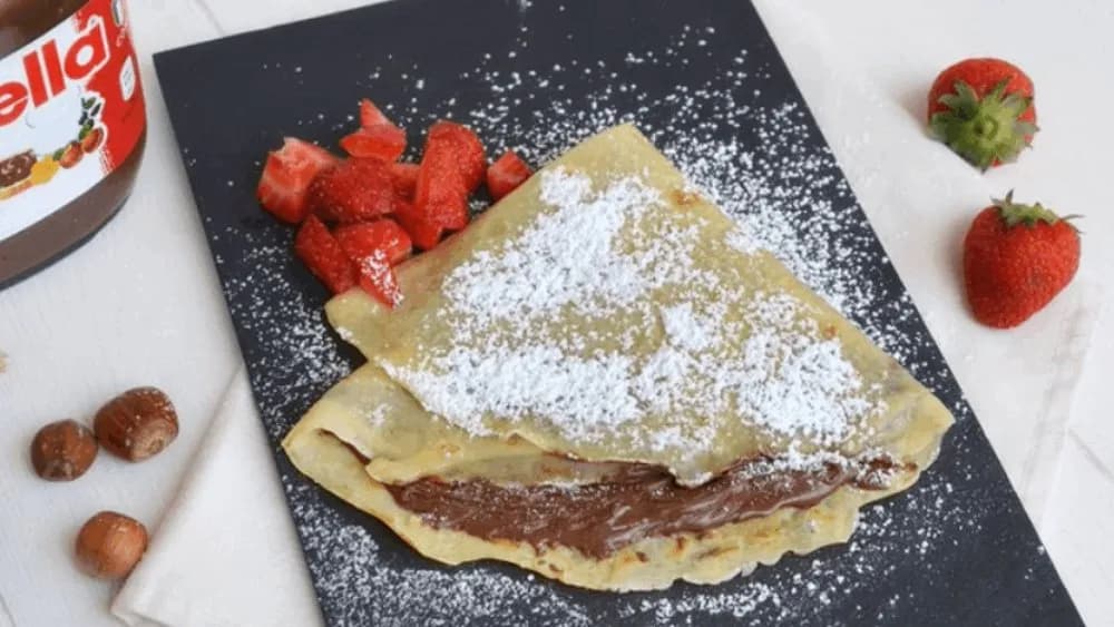 Crêpe nutella