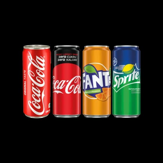 Napoje w puszce 330ml