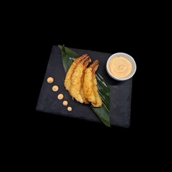 Krewetki w tempurze 5 szt.