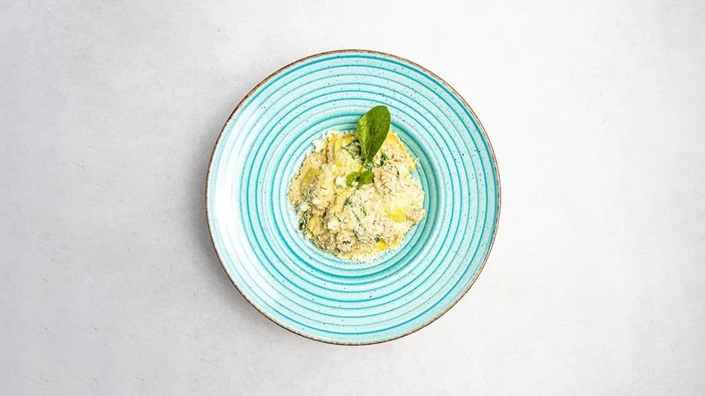 Ravioli ze szpinakiem