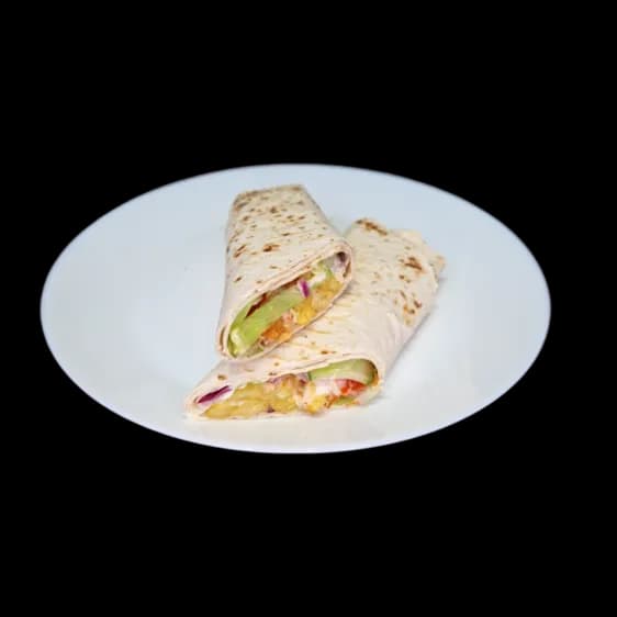 Lawasz vegan - frytki warzywa