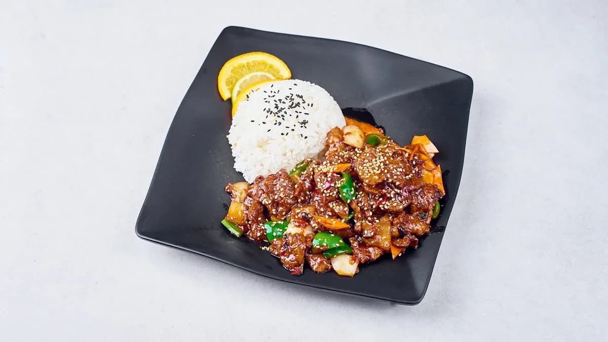 Wołowina w sosie pikantnym 🌶️