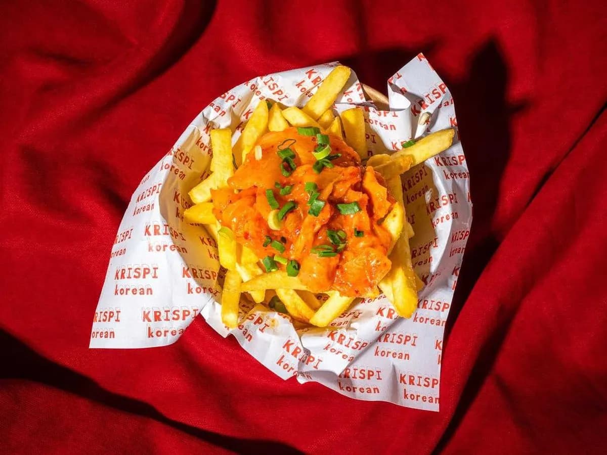 Frytki Kimchi