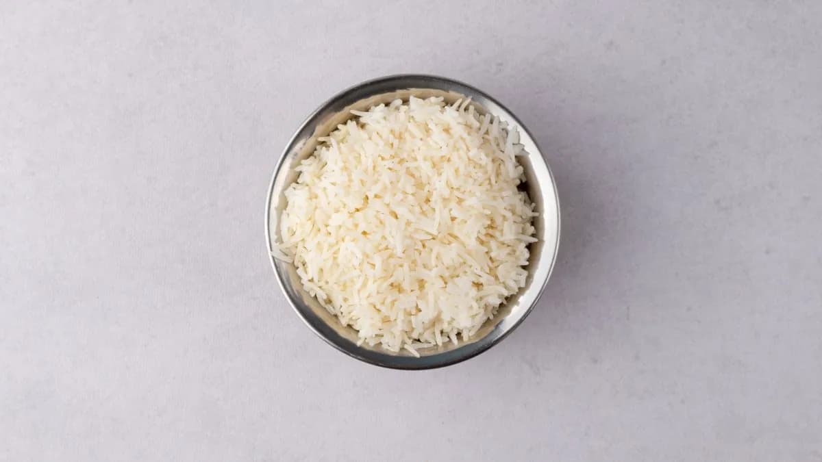 Plain rice
