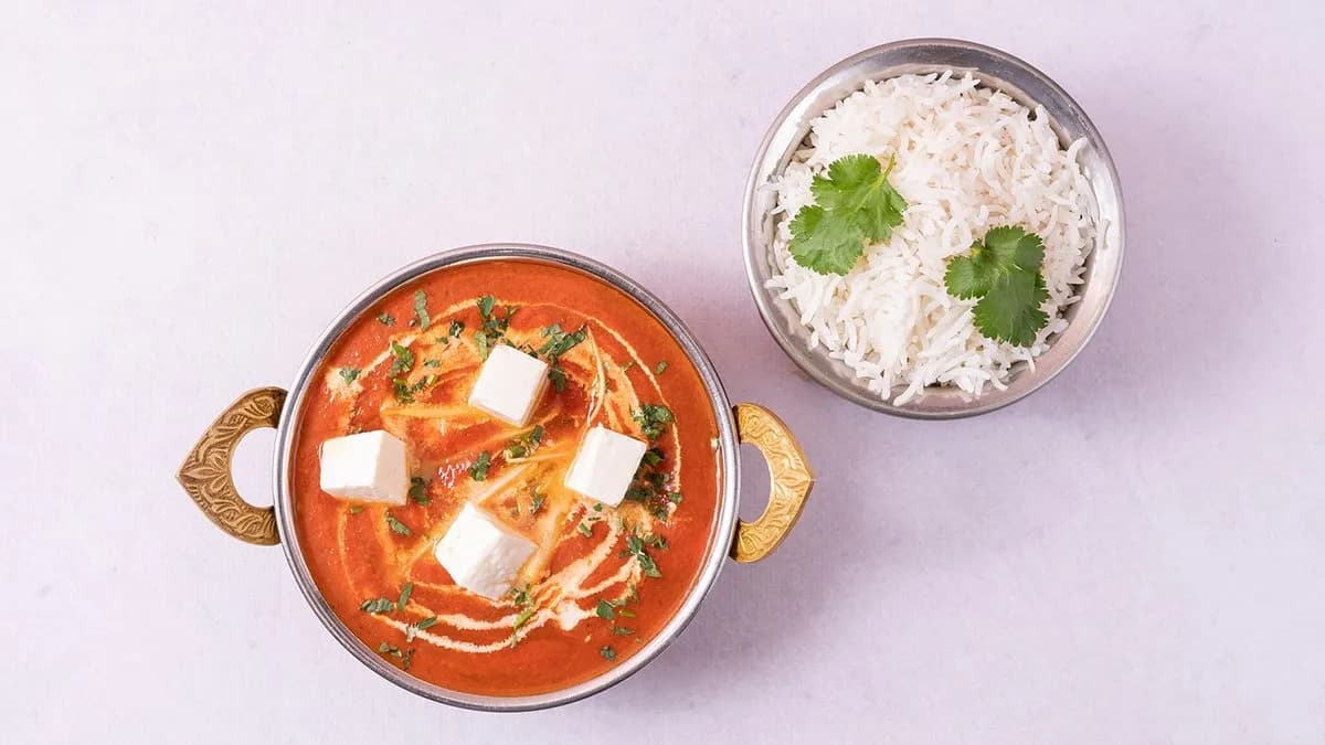 Danie z serem paneer