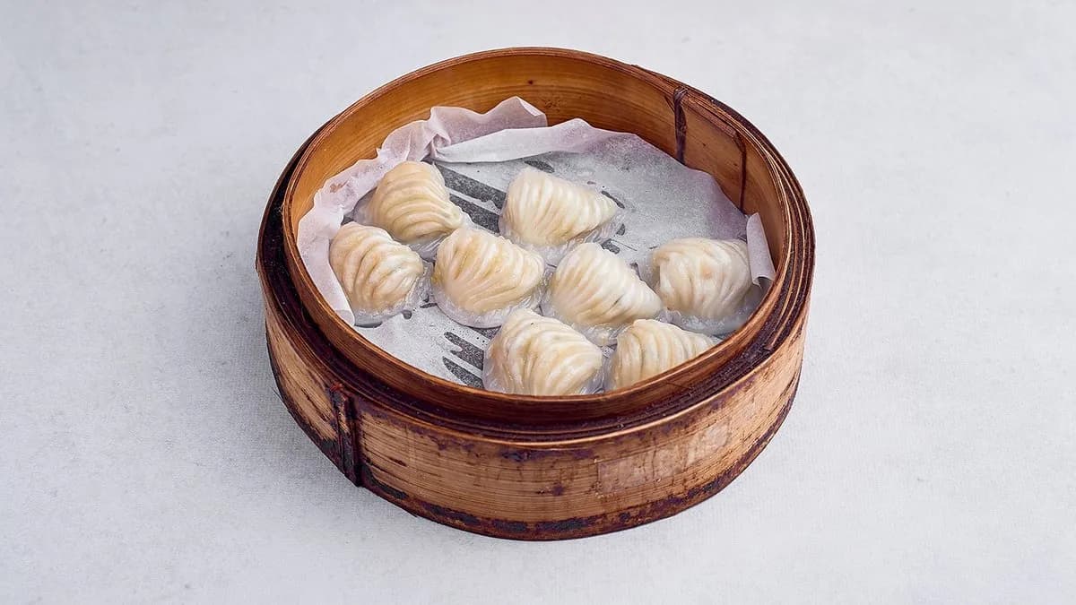 Ha Cao z mąki ryżowej w warzywami