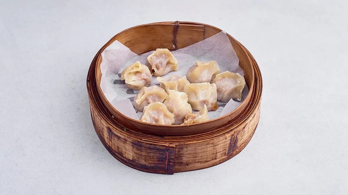 Jaozi z wieprzowiną i krewetkami