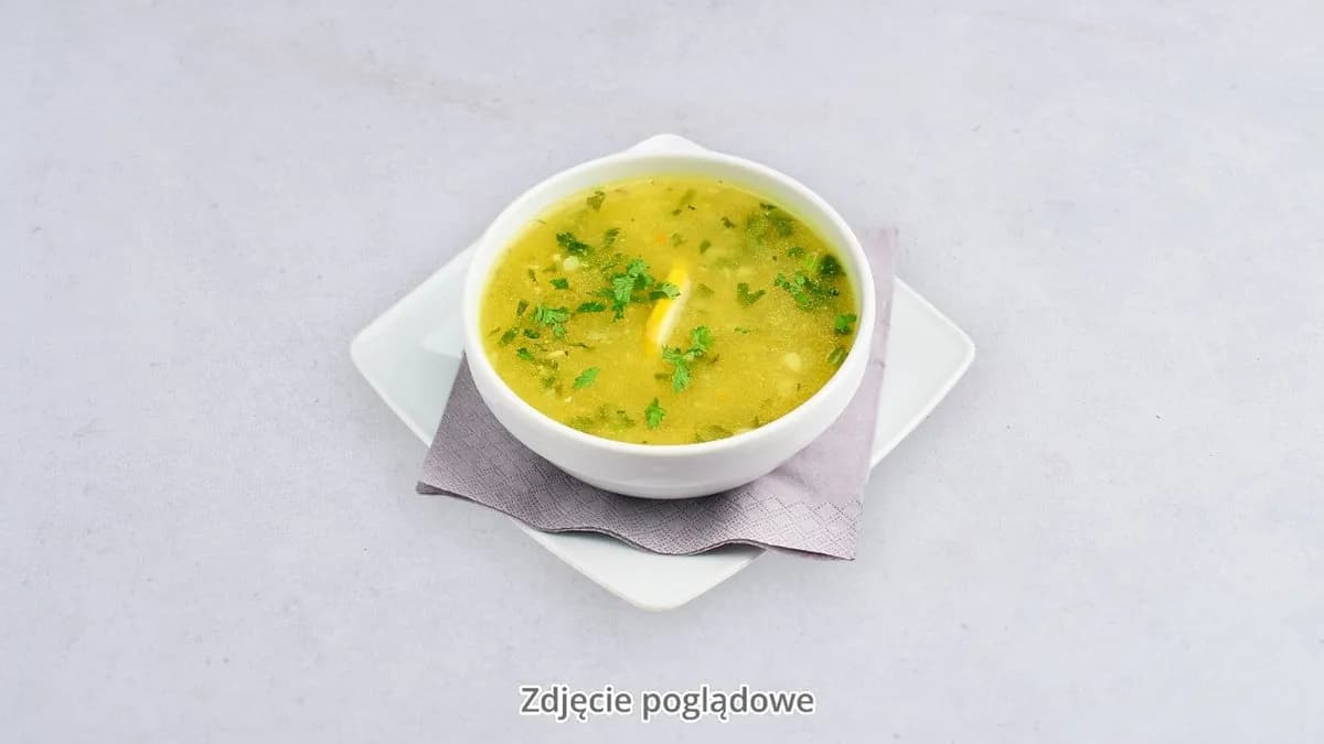 Lemon coriander soup