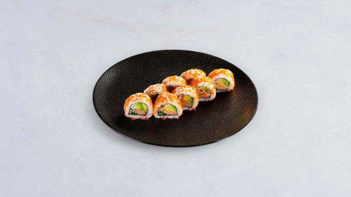 California z łososiem