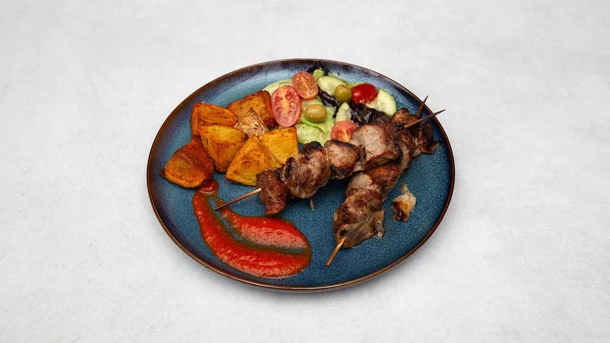 Szaszłyki z cielęciną