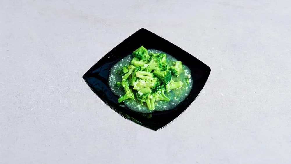 Smażone brokuły cymbidium