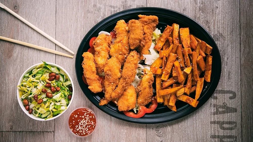 Chrupki kurczak na ostro 🌶