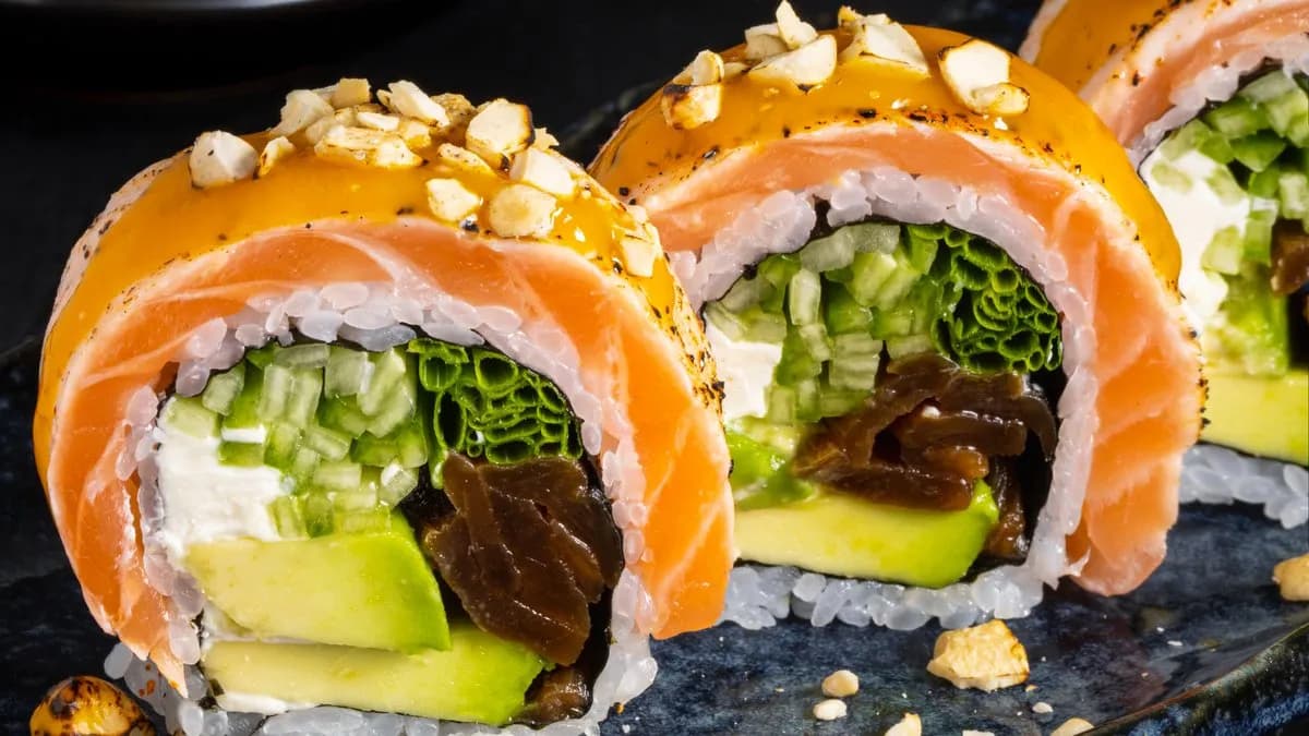 California Łosoś Tataki