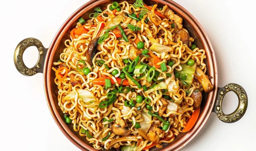 Chow mein z warzywami