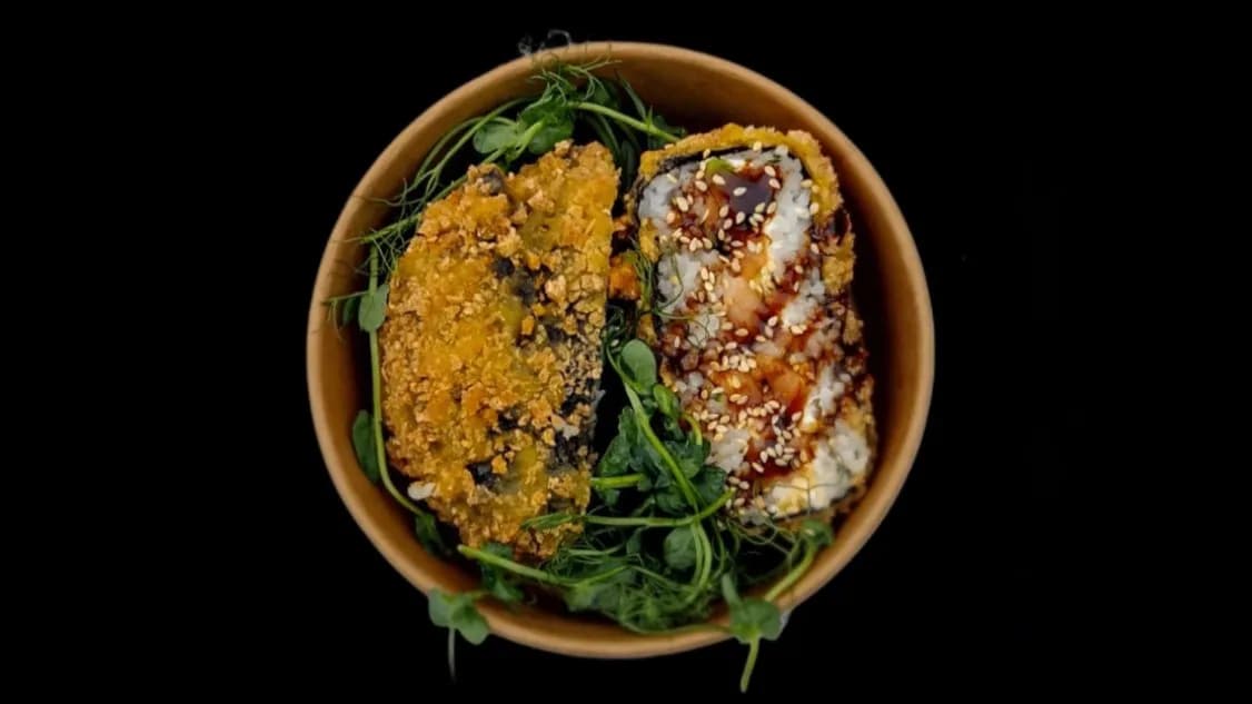 SUSHI BURGER Tuńczyk Tempura