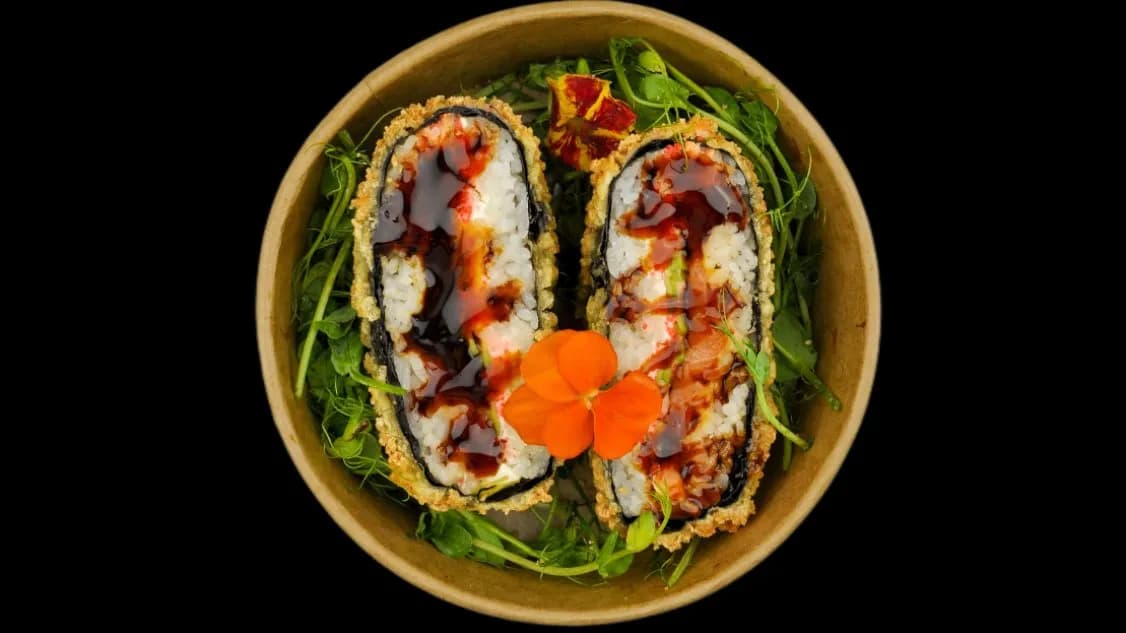 SUSHI BURGER Łosoś Surowy