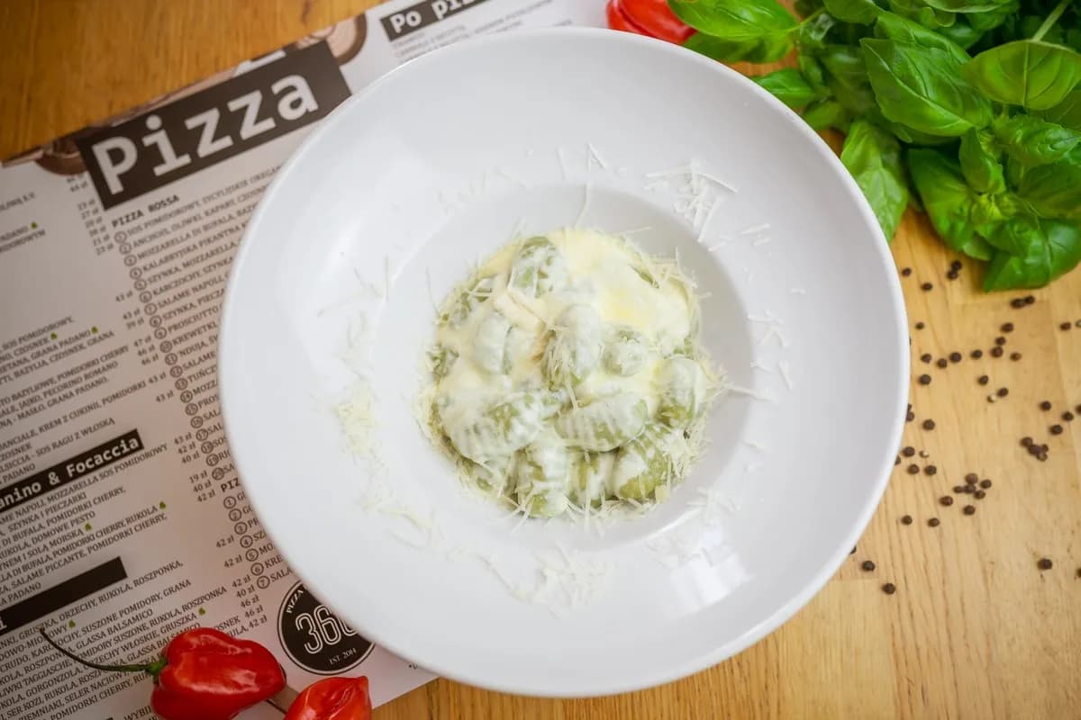 Gnocchi szpinakowe