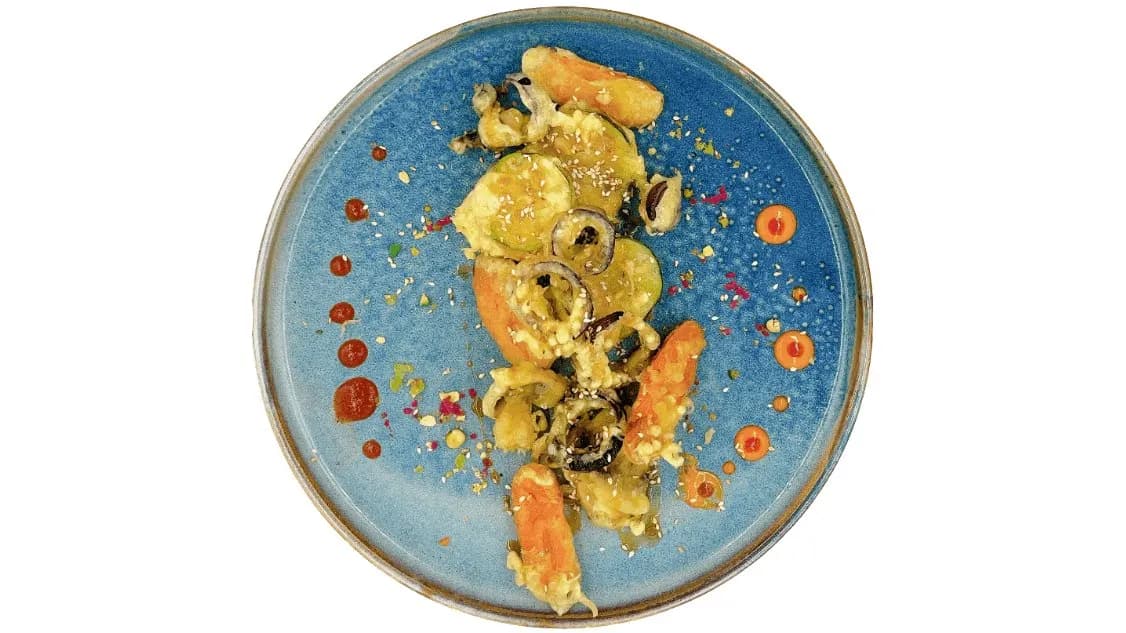 warzywa teriyaki tempura box