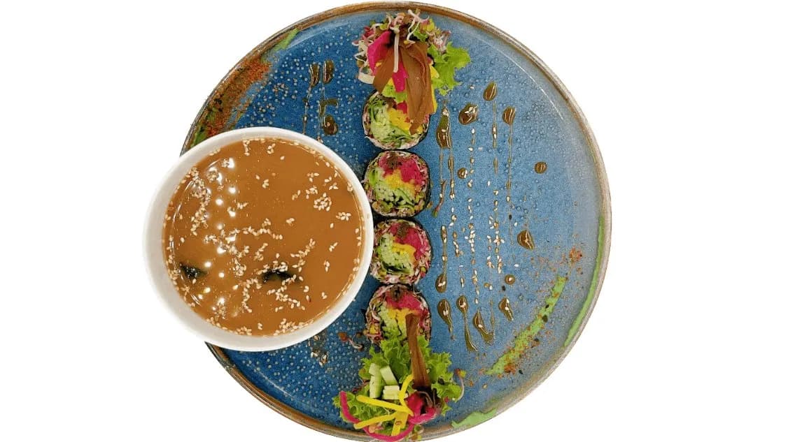 RAINBOW keto lunch vol.1 ( Futo + Soup)