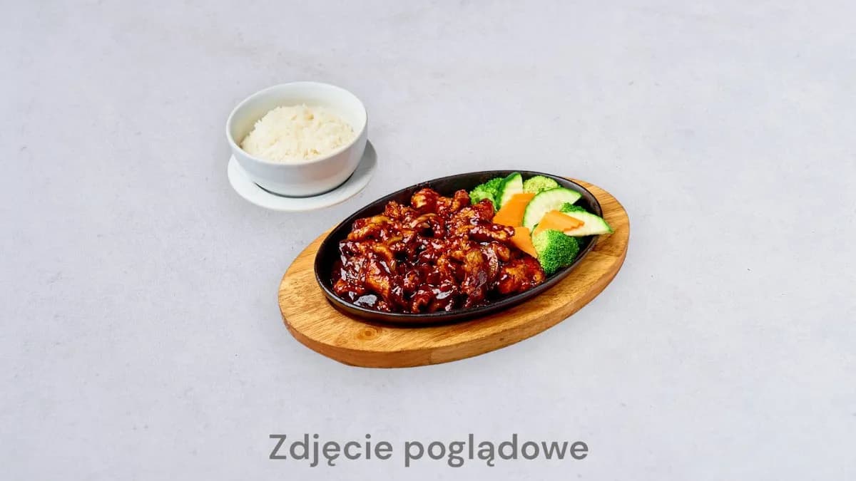 Kurczak z chili i trawa cytrynowa