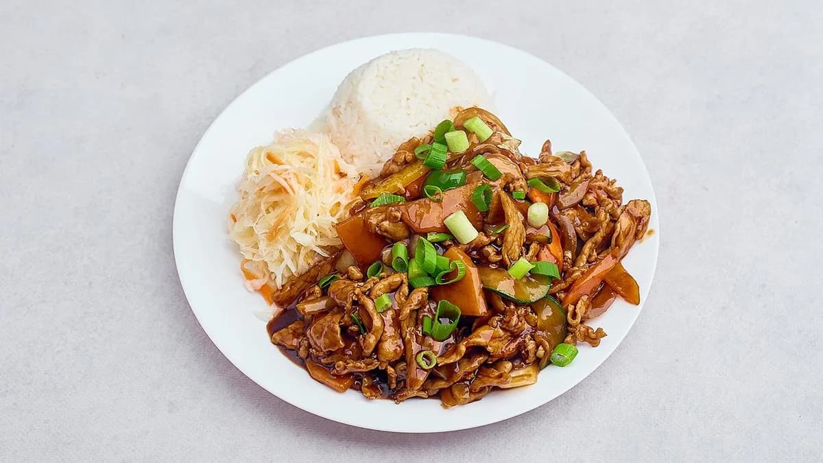 Wieprzowina w sosie curry