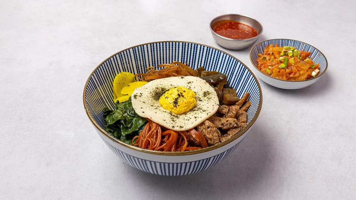 Vegan bulgogi bibimbap