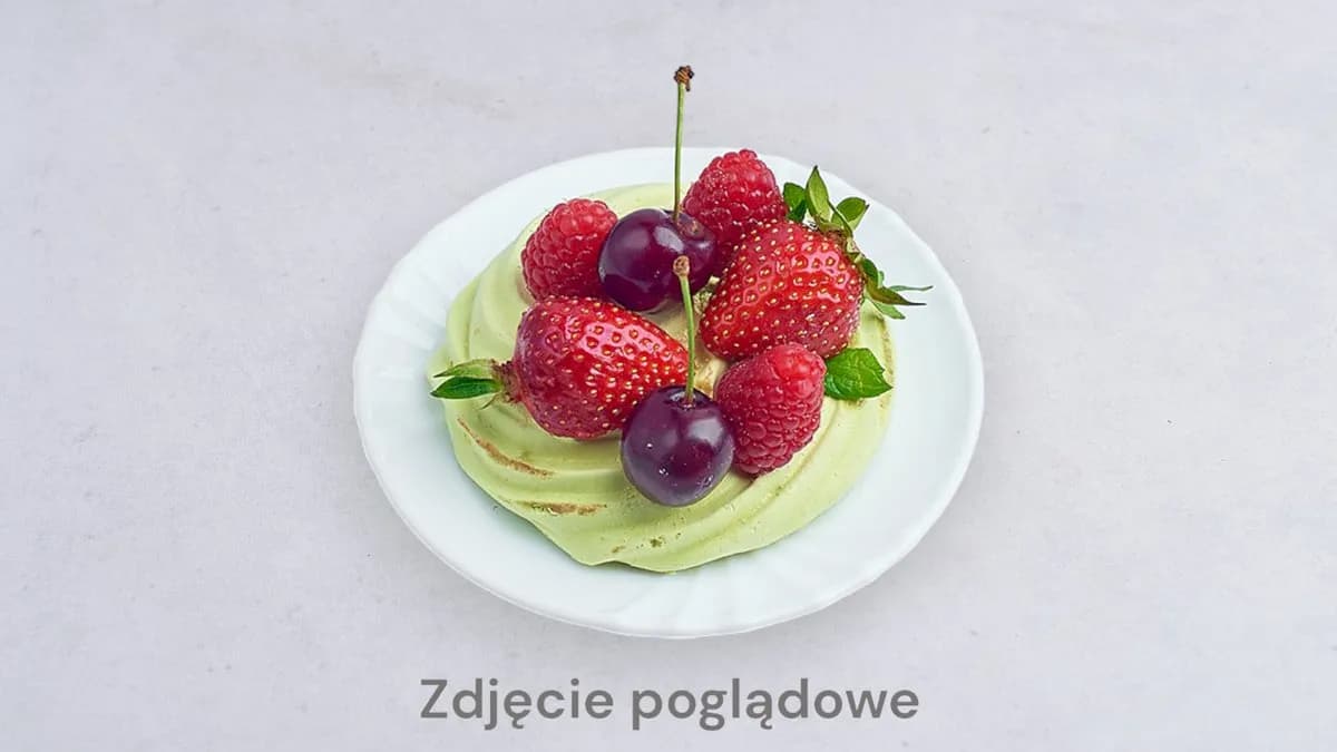Beza z pistacjami