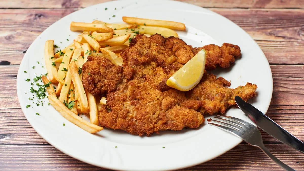 Sznycel z piersi kurczaka