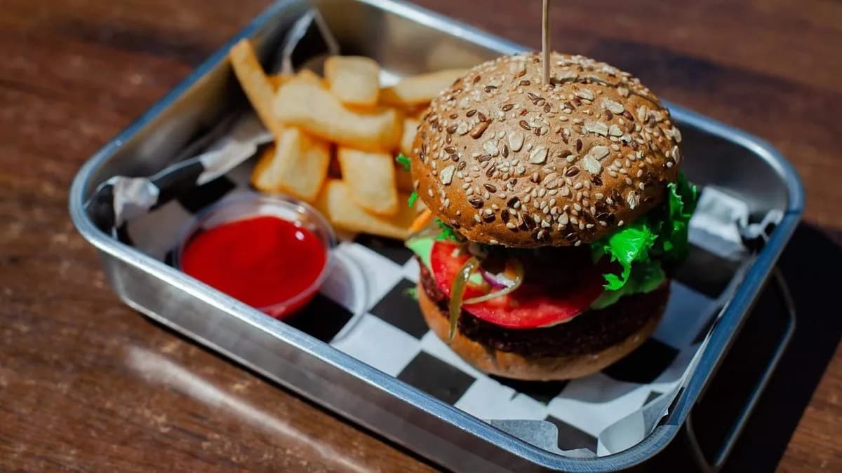 Vegan Burger 🌿🌶️