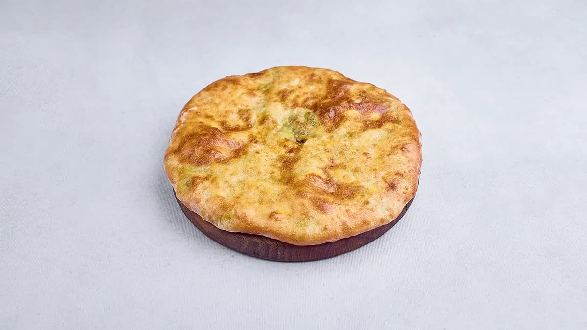 Z serem i szpinakiem