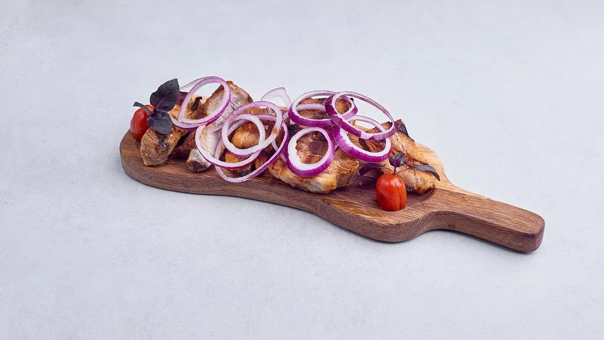 Szaszłyk z wieprzowej karkówki