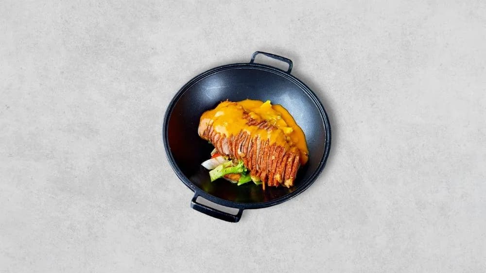 Ped krop red sauce makham