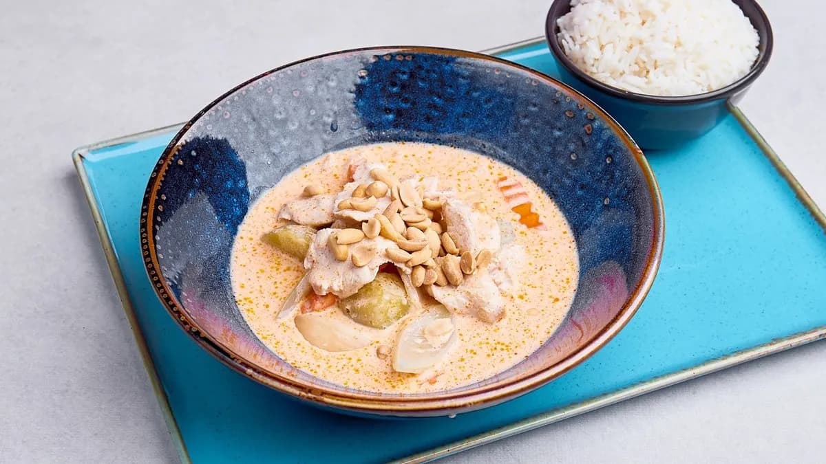 Massaman chicken curry (tajskie curry z kurczakiem)