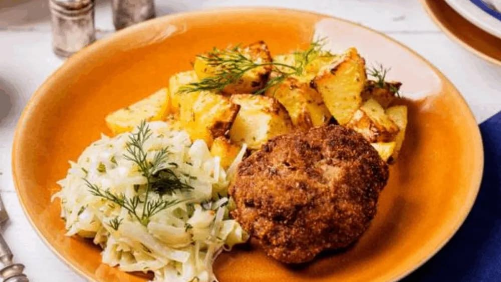 Kotlet mielony + zupa