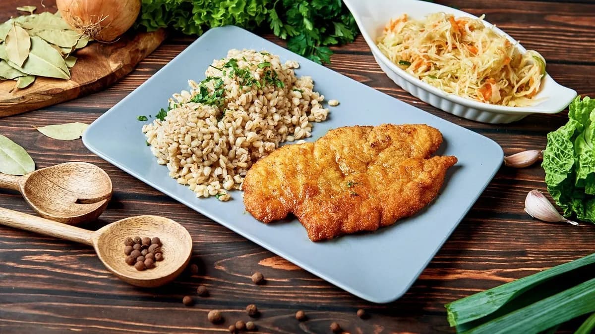 Pierś drobiowa panierowana