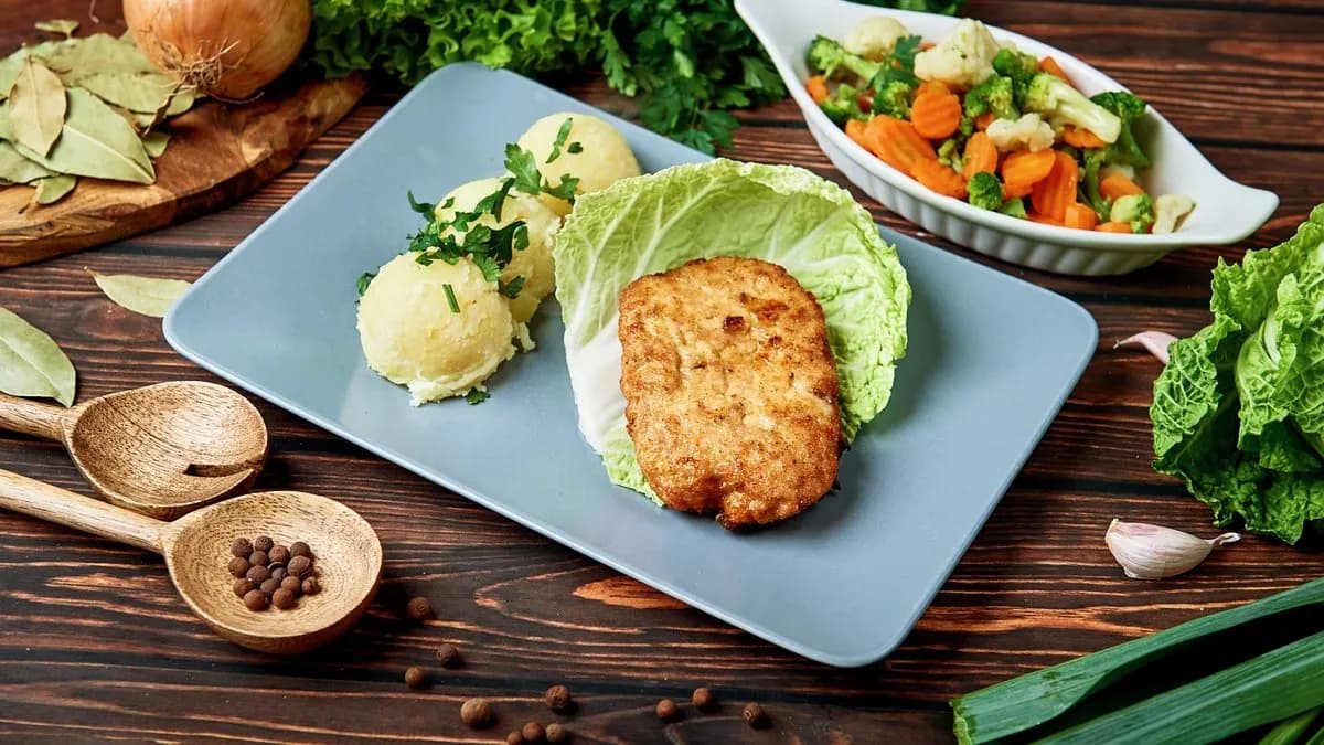 Kotlet mielony wieprzowo - drobiowy