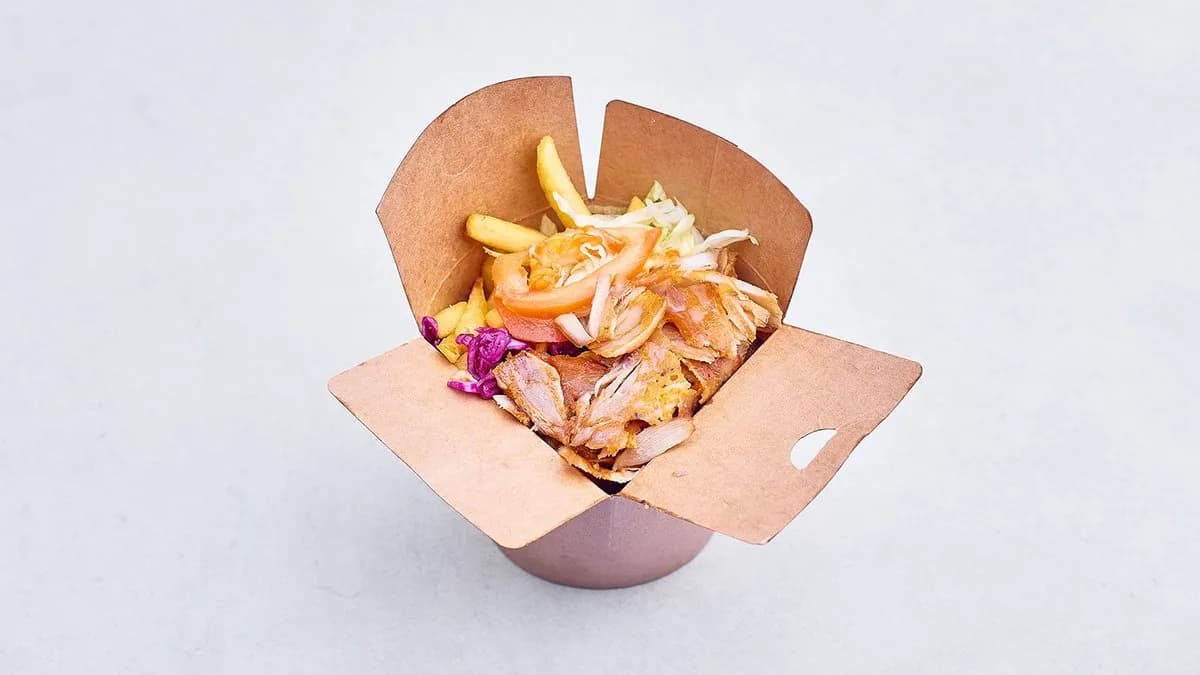 Kebab box z kurczakiem