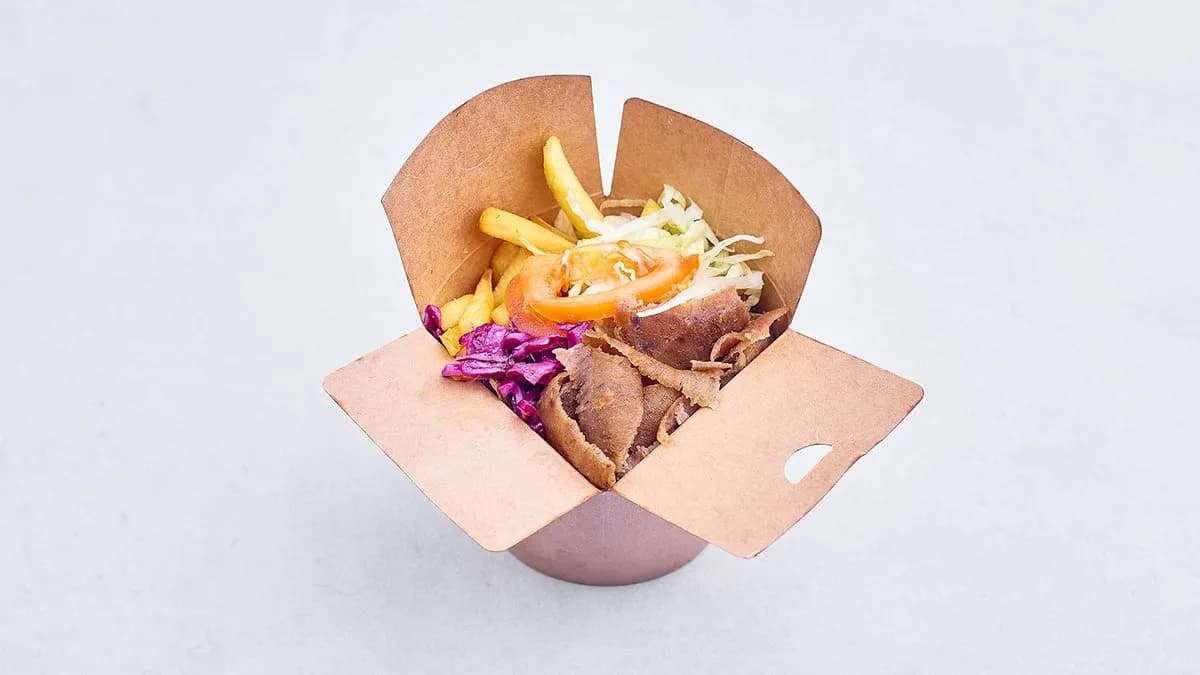 Kebab box z wołowiną
