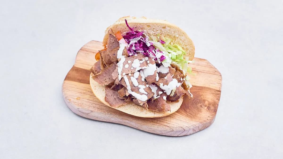 Kebab bułka wołowina