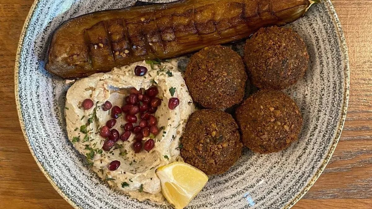 Talerz Baba Ghanoush