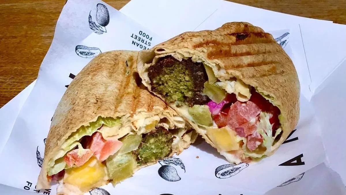 Pita falafel Mango