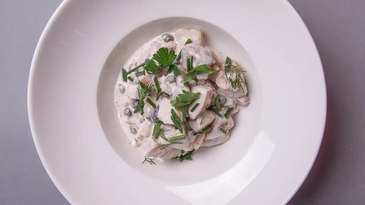 Sałatka ziemniaczana ze śledziem