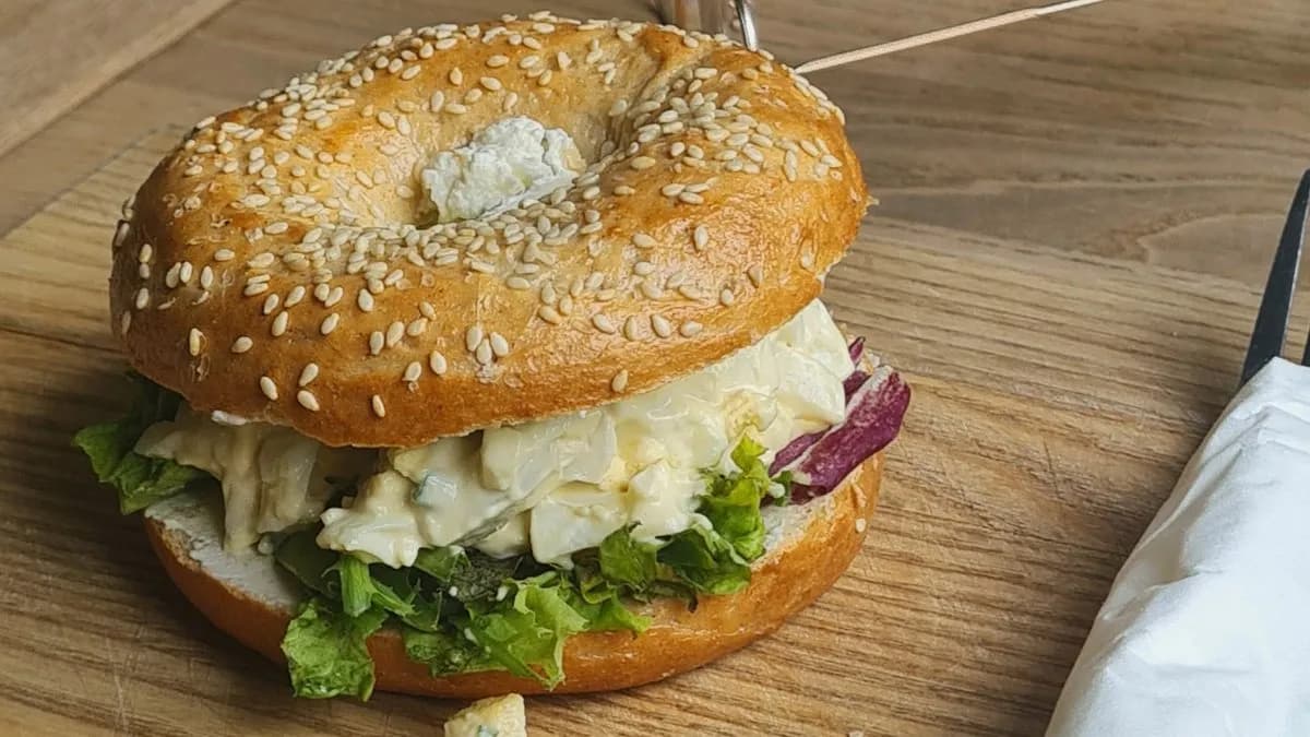 Bajgiel Pasta jajeczna