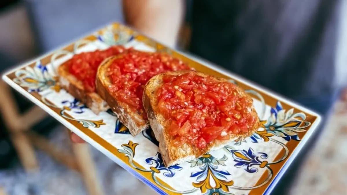 Pan de Tumaca (Grzanki z pomidorami)