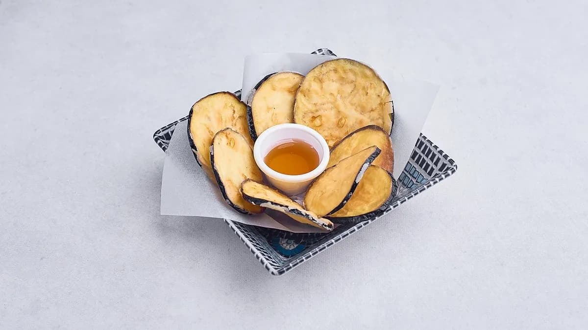 Chips de Berenjena (chipsy z bakłażana)