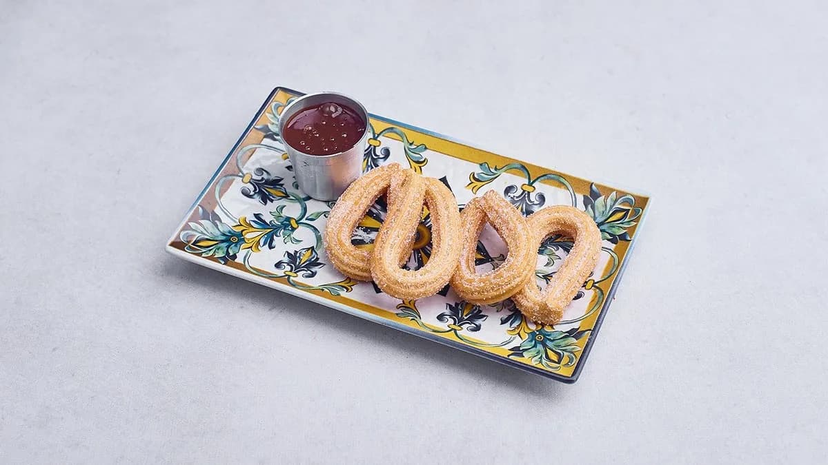 Churros z czekoladą