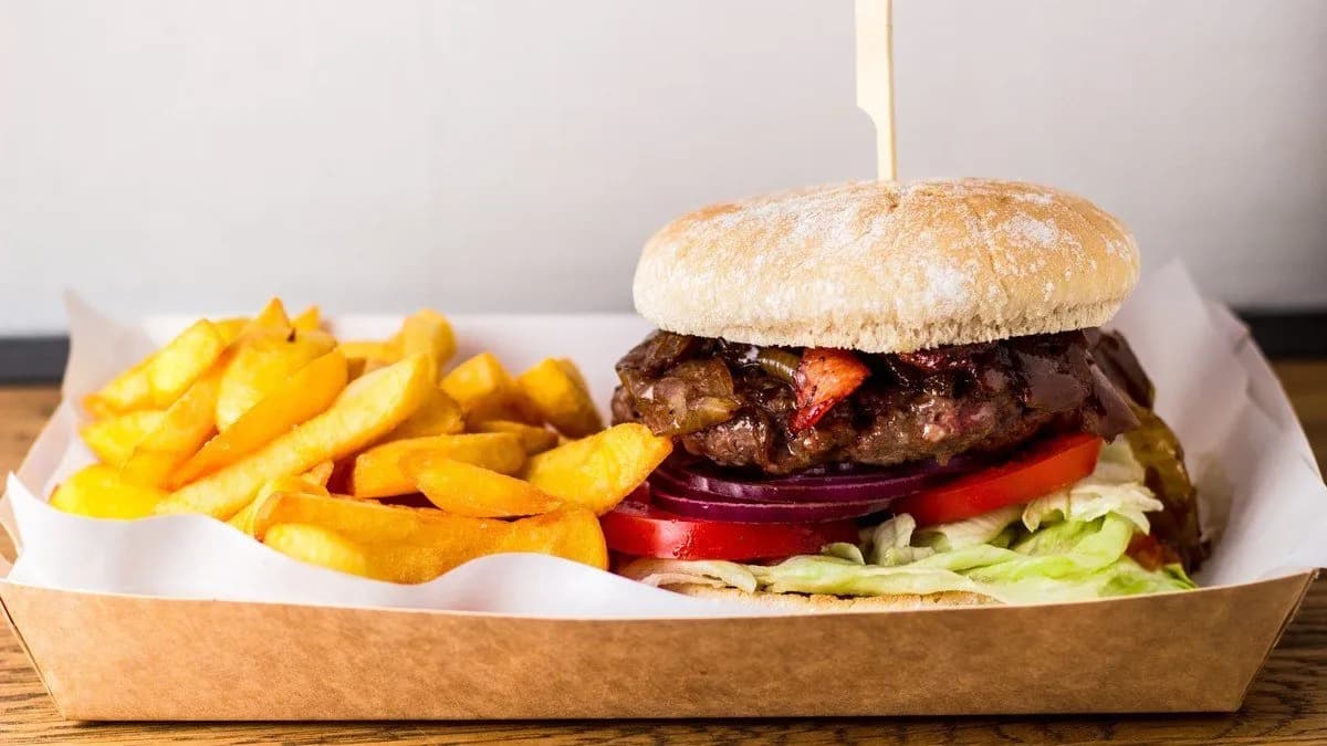 BBQ + frytki belgijskie