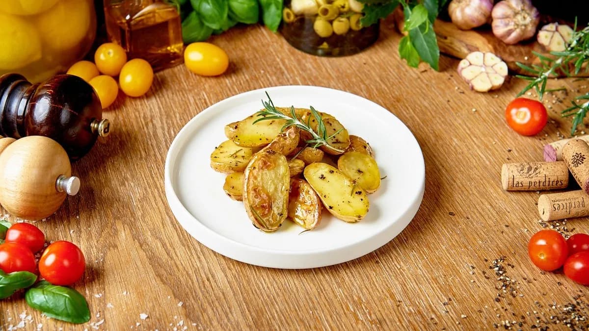Pieczone ziemniaki z rozmarynem