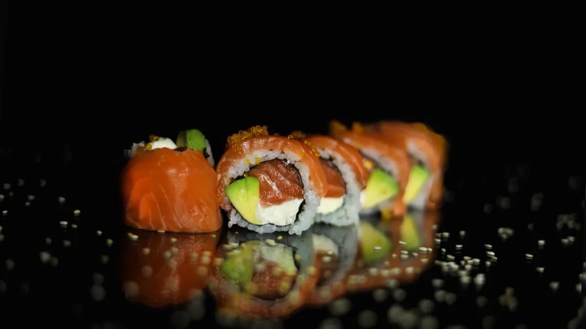 California Gold z Łososiem (8 sztuk)