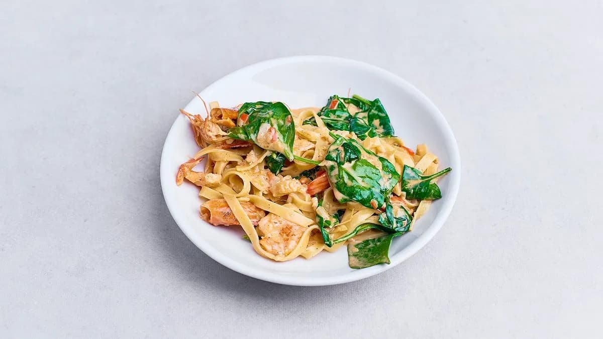 Krewetki z gorgonzolą